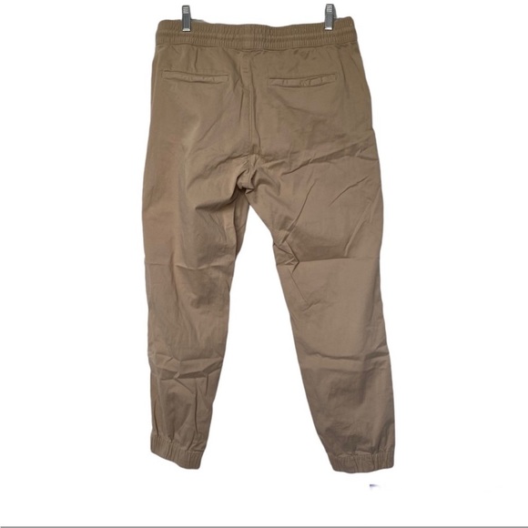 Zara Men’s Khaki Jogger Pants Size Medium - Picture 2 of 4